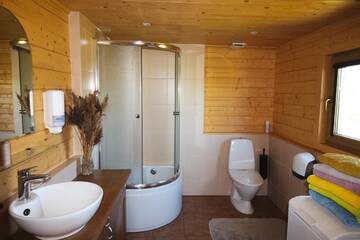 Фото номера Дом с 2 спальнями Шале Põhja Tooma Holiday Houses г. Suuresadama 6