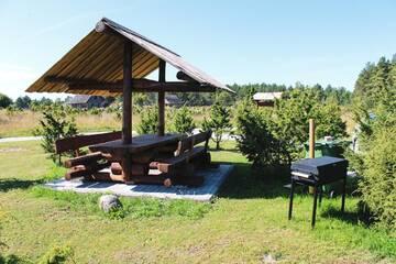 Фото номера Дом с 2 спальнями Шале Põhja Tooma Holiday Houses г. Suuresadama 7